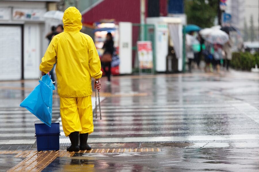 台風シーズンの備え