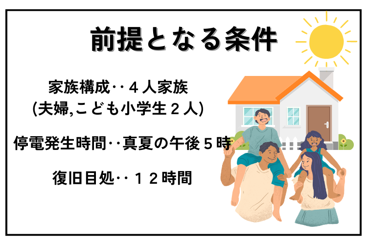 災害時、蓄電池どうなの？