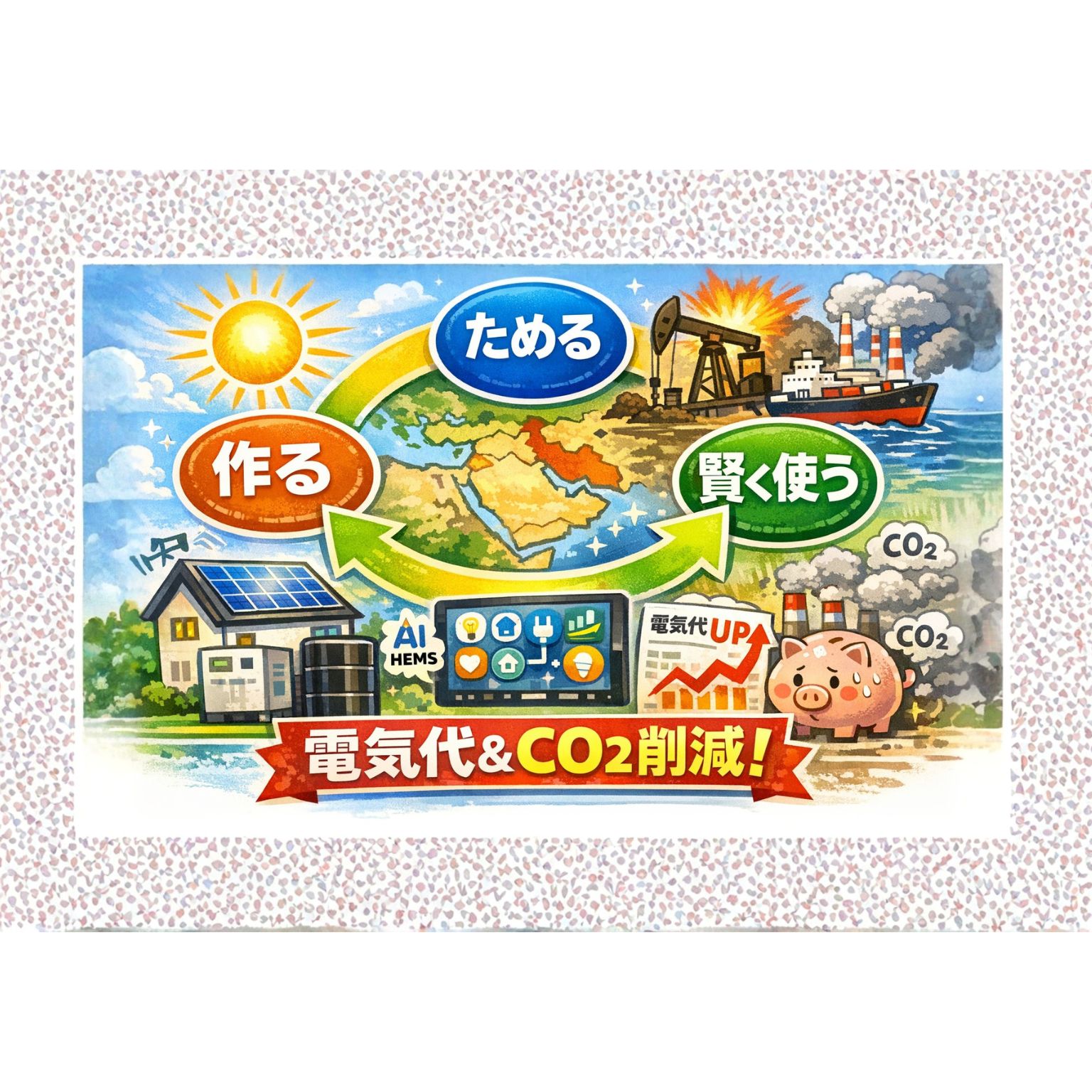 環境に配慮したスマートハウス