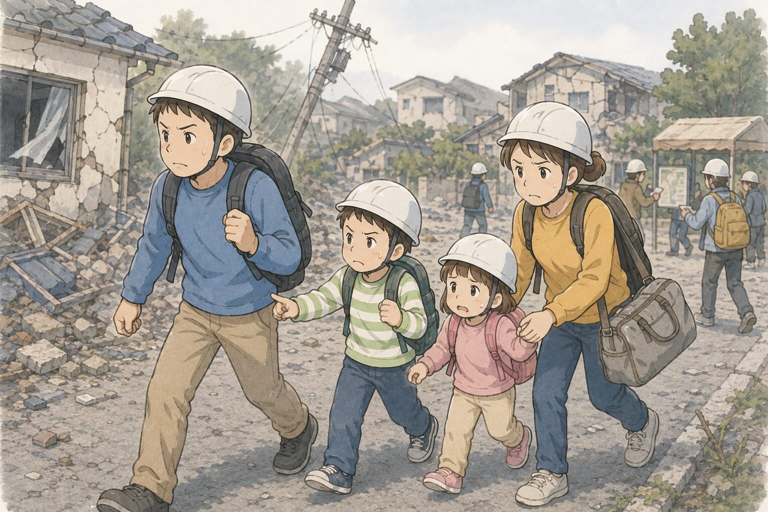 地震への備え、できていますか？